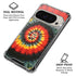 Liquid Blue Tie Dye - Rasta Spiral Pixel 9/9 Pro Clear Case